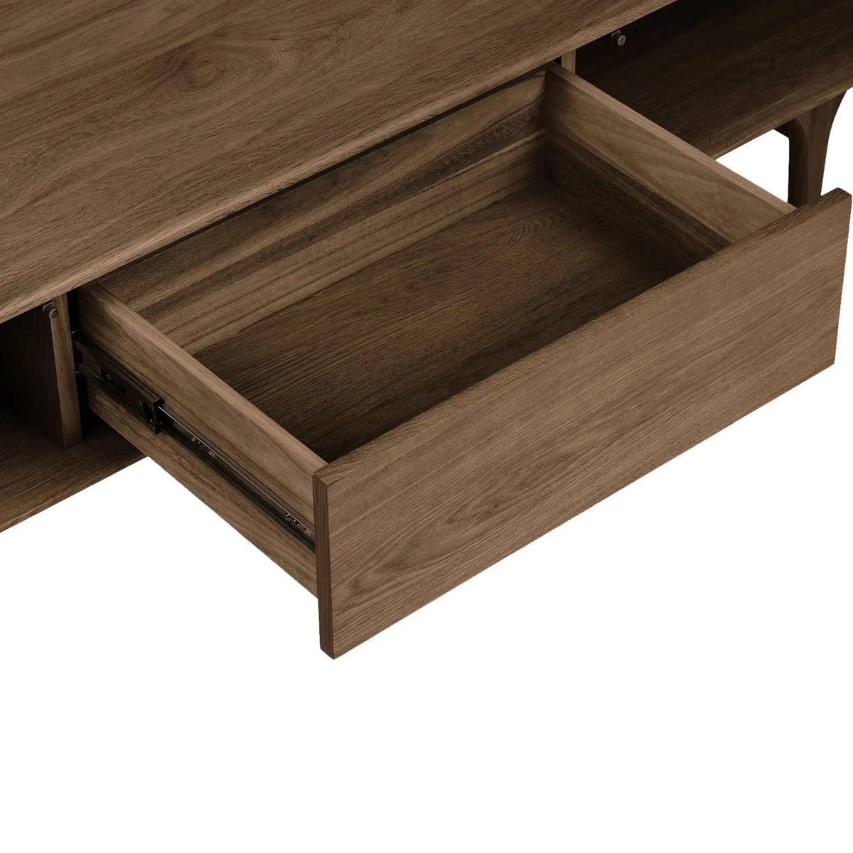 House Nordic Darwin TV-bänk 180x45x45 cm, Mörkbrun