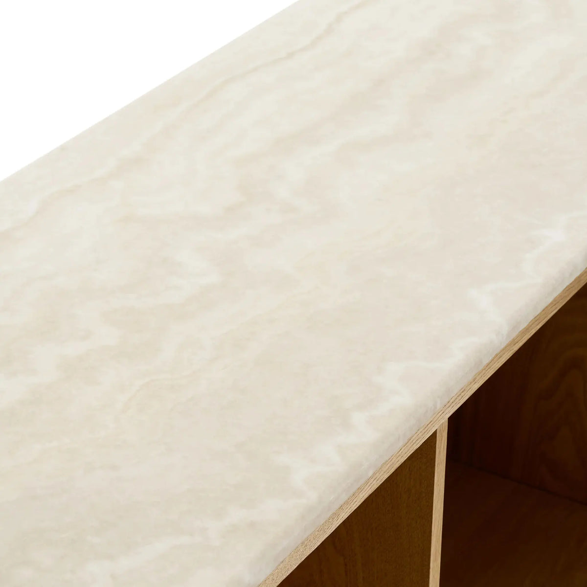 House Nordic Larvik Sidobord 180x40x85 cm, Natur/Offwhite