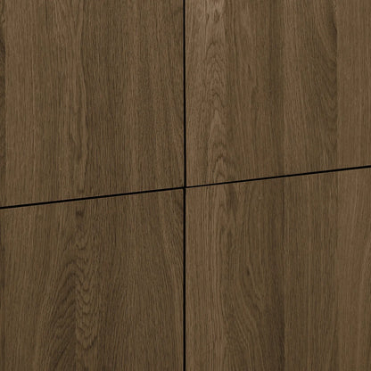 House Nordic Darwin Skåp 100x40x140 cm, Mörkbrun
