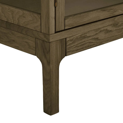 House Nordic Zamora Skåp 40x90x126 cm, Mörkbrun