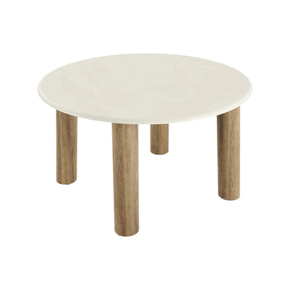 House Nordic Fondi Matbord Ø120 cm, Sand/Brun