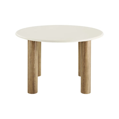 House Nordic Fondi Matbord Ø120 cm, Sand/Brun