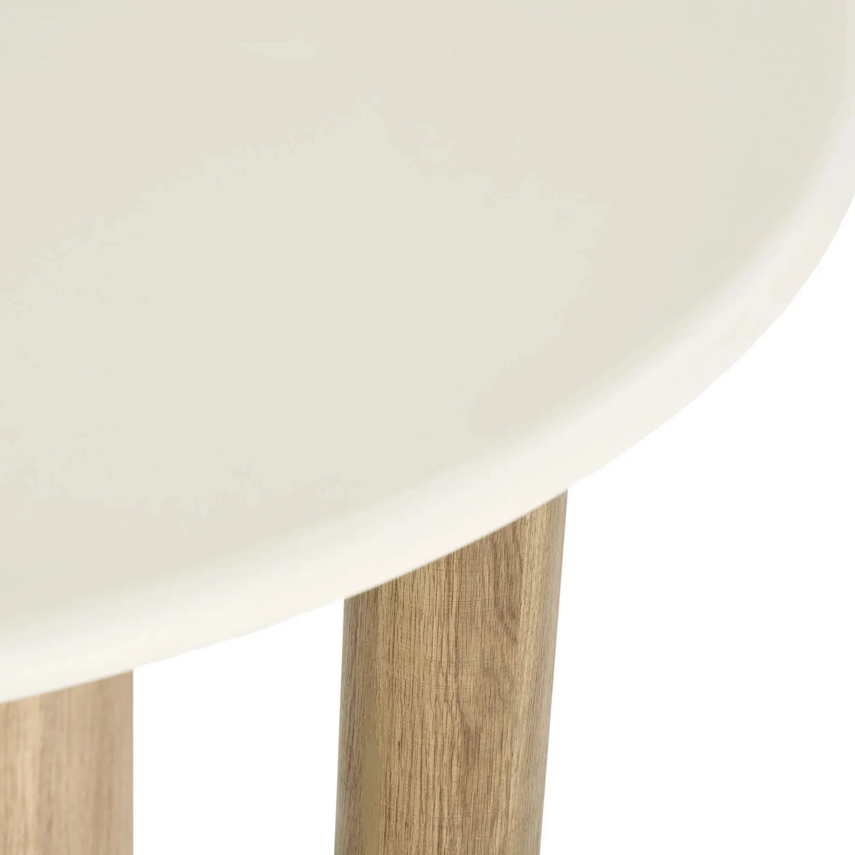 House Nordic Fondi Matbord Ø120 cm, Sand/Brun