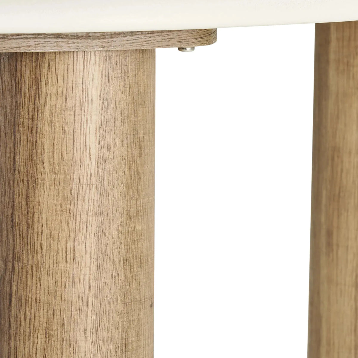 House Nordic Fondi Matbord Ø120 cm, Sand/Brun