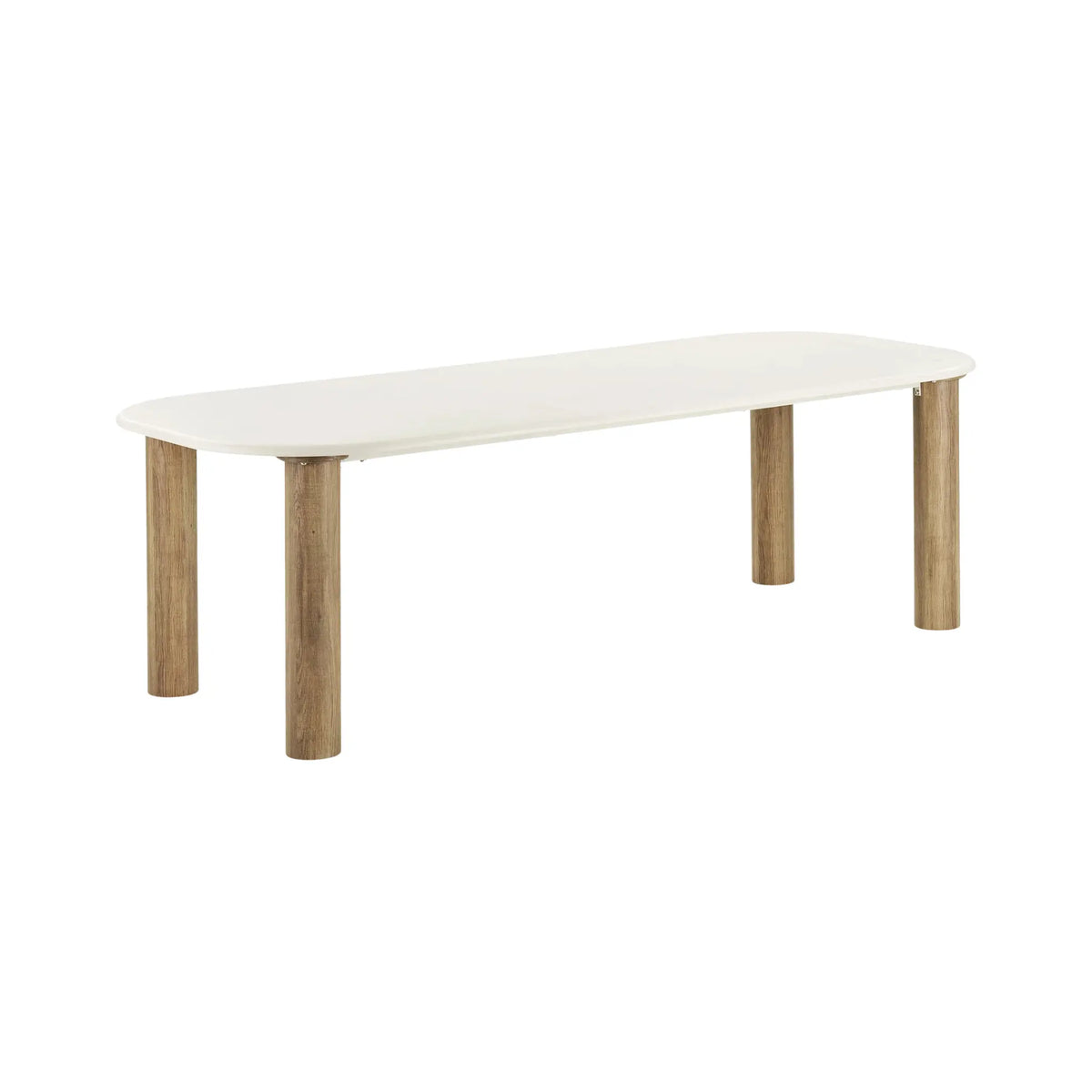 House Nordic Fondi Matbord 100x240 cm, Sand/Brun