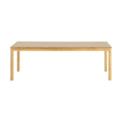 House Nordic Bowen Matbord 100x220-320 cm, Natur/Mörk sand