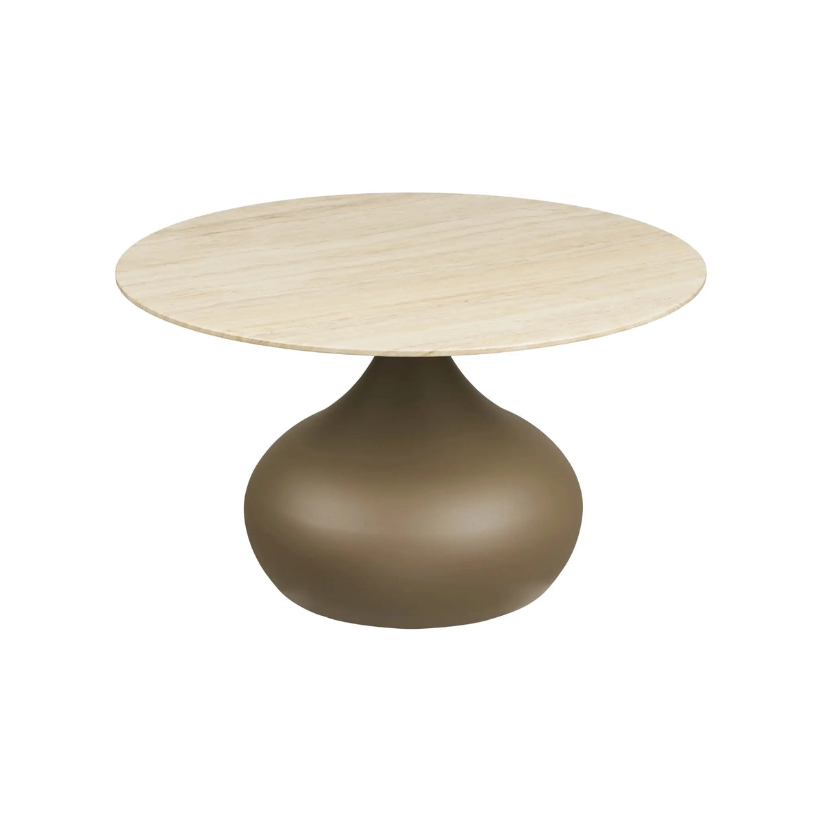 House Nordic Pienza Soffbord Ø70x42 cm, Khaki