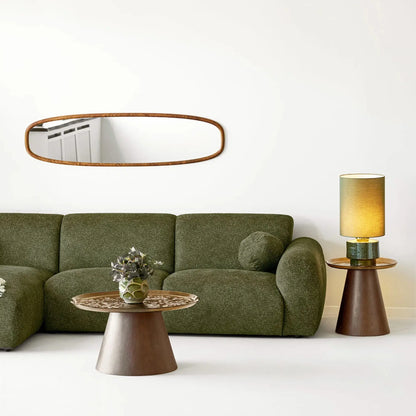 House Nordic Orvieto Soffbord Set om 2 Ø80/50 cm, Brun