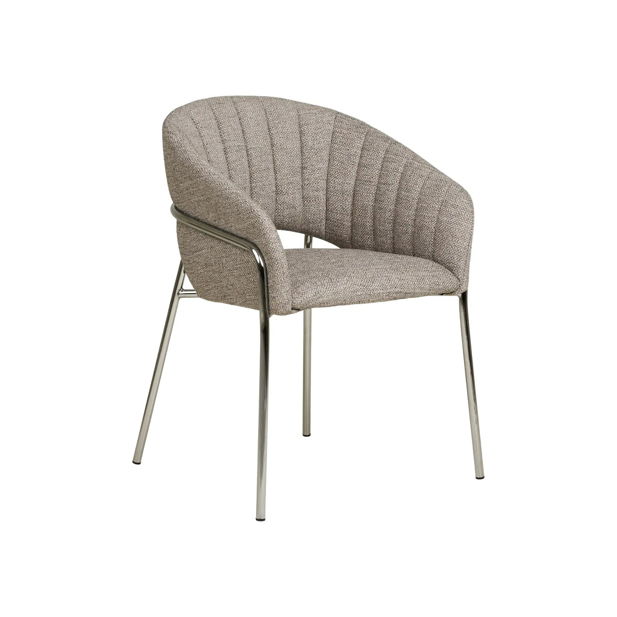 House Nordic Costa Matstol 2-Pack, Ljusgrå