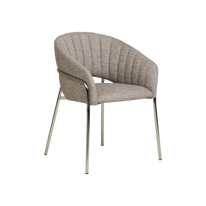 House Nordic Costa Matstol 2-Pack, Ljusgrå