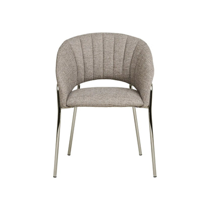 House Nordic Costa Matstol 2-Pack, Ljusgrå