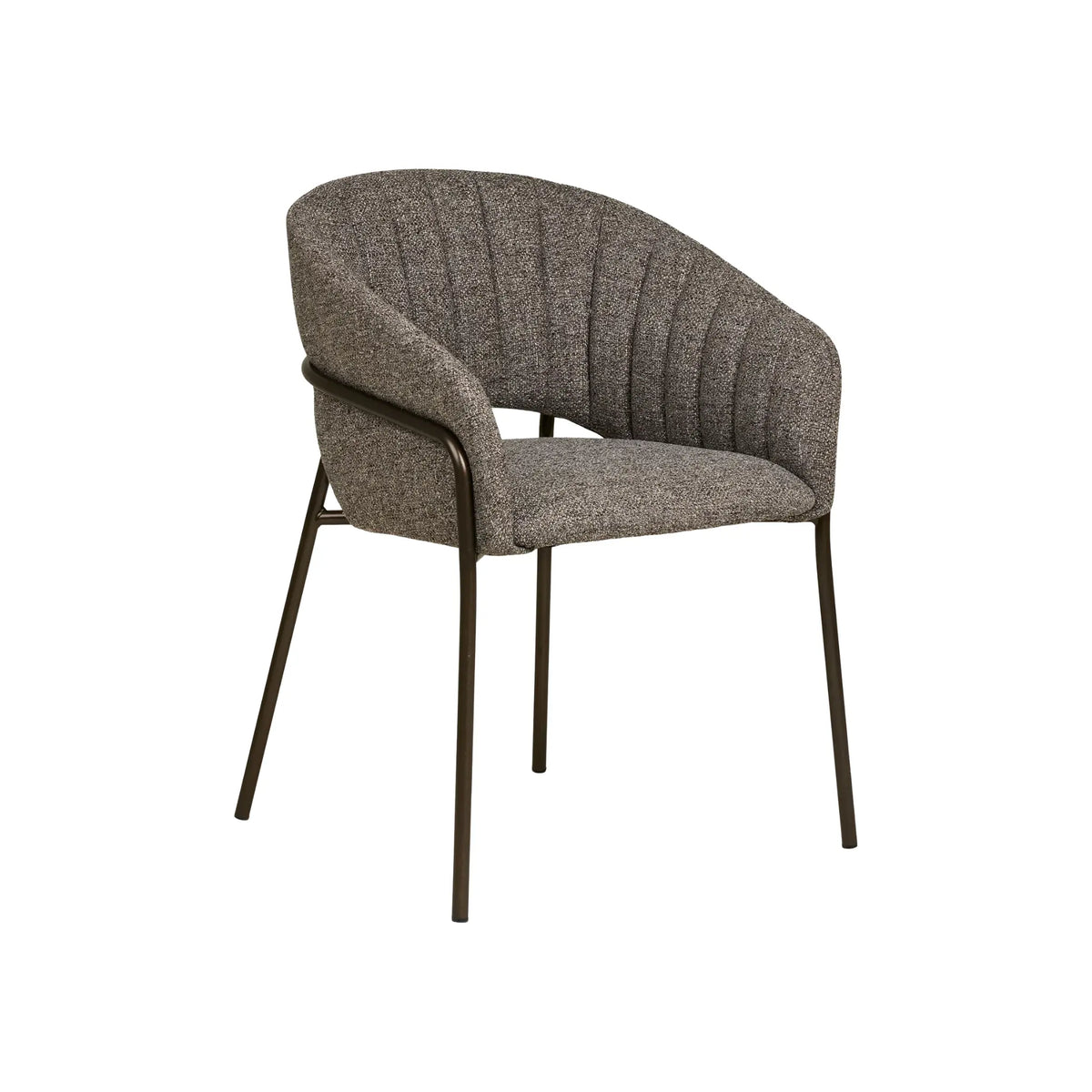 House Nordic Costa Matstol 2-Pack, Mörkgrå