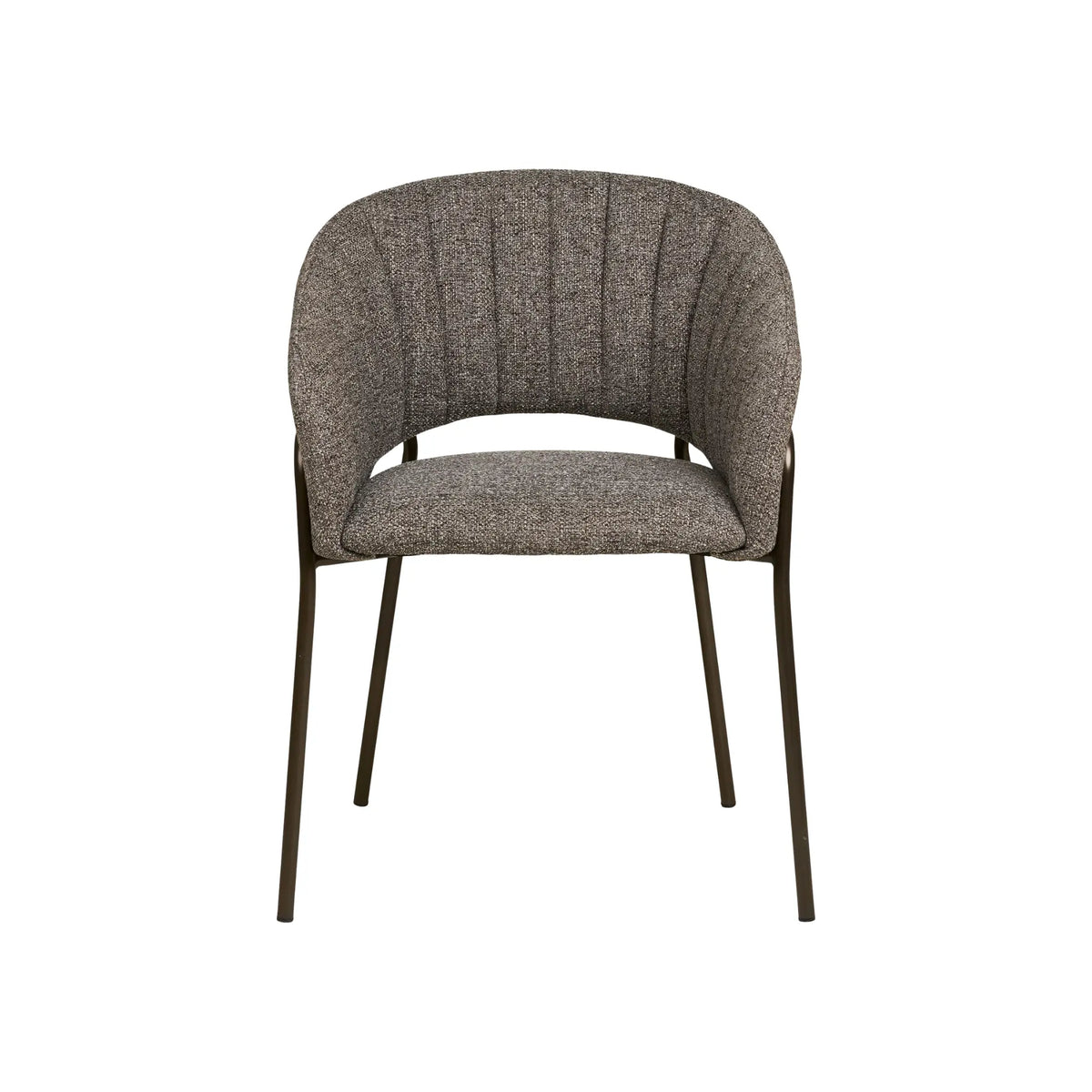 House Nordic Costa Matstol 2-Pack, Mörkgrå