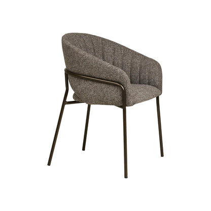 House Nordic Costa Matstol 2-Pack, Mörkgrå