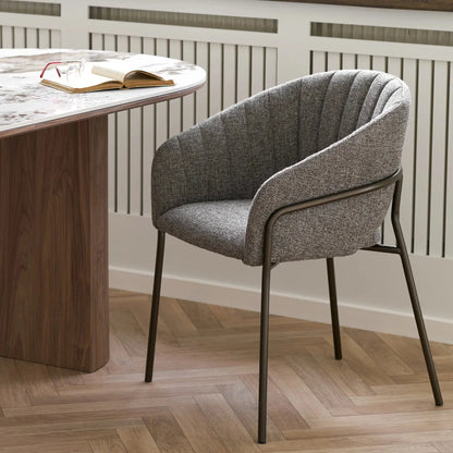 House Nordic Costa Matstol 2-Pack, Mörkgrå