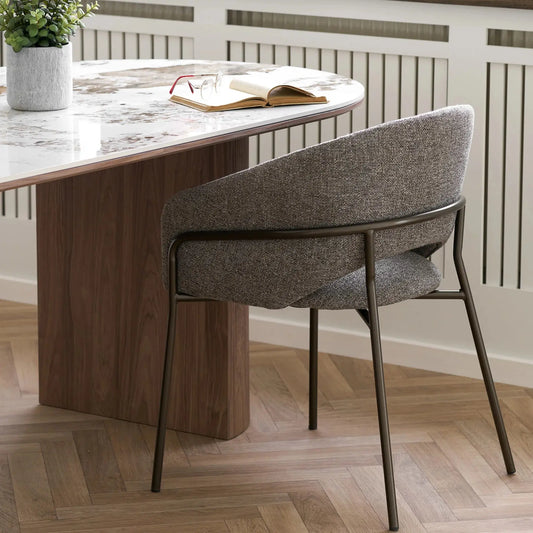 House Nordic Costa Matstol 2-Pack, Mörkgrå