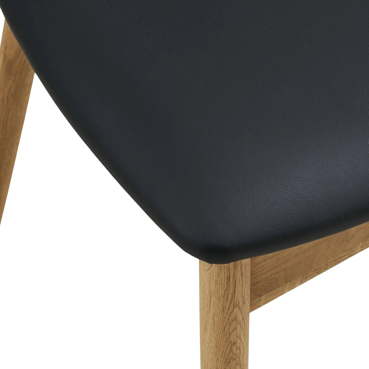 House Nordic Lanuza Matstol 2-Pack, Natur/Svart