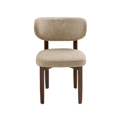 House Nordic Recco Matstol 2-Pack, Ljusbrun/Mörkbrun