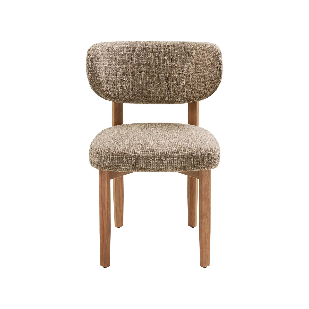 House Nordic Recco Matstol 2-Pack, Brun/Natur