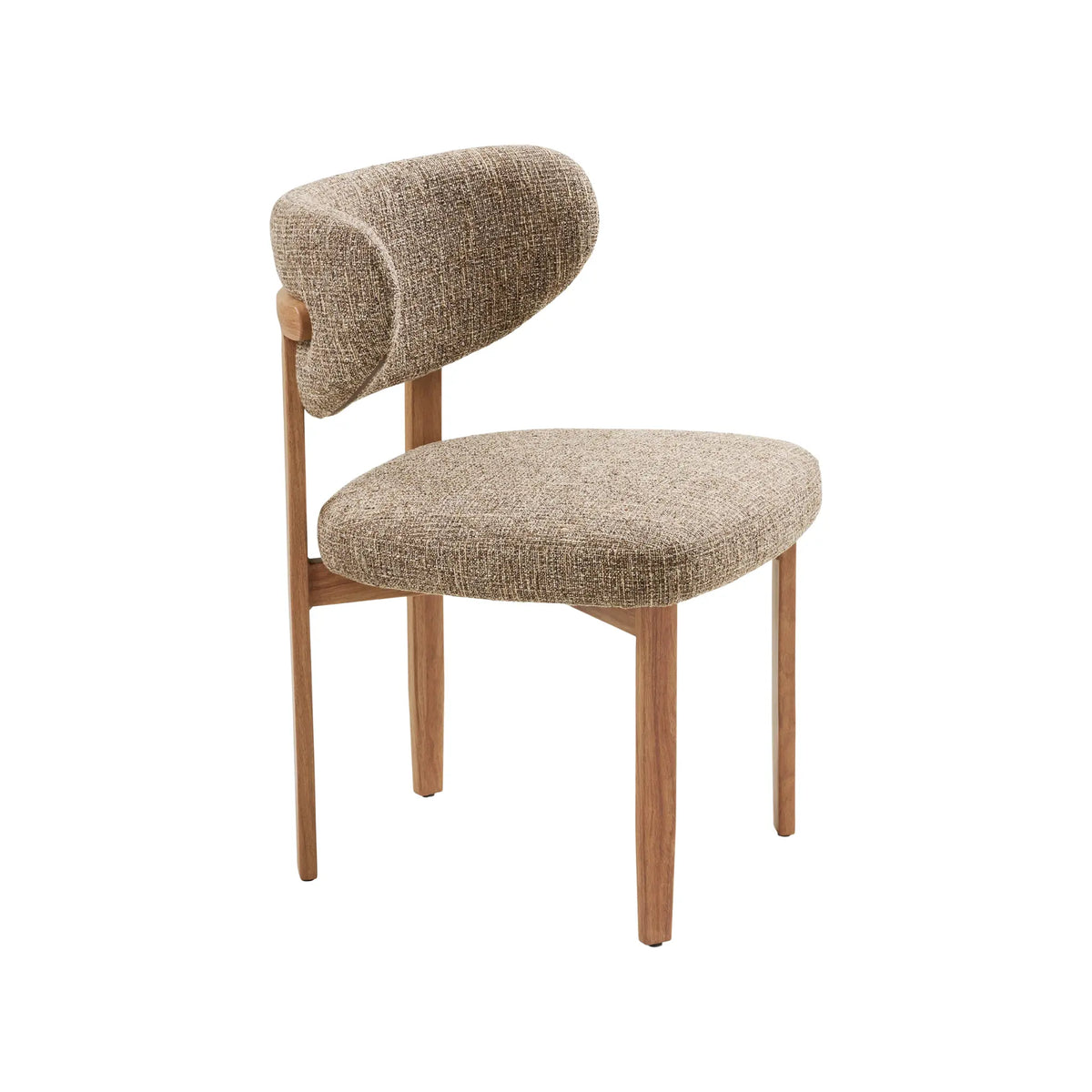 House Nordic Recco Matstol 2-Pack, Brun/Natur