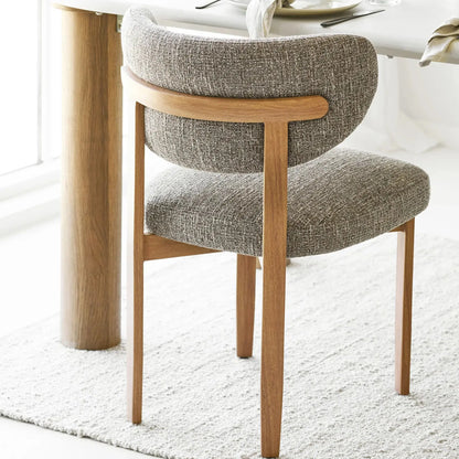 House Nordic Recco Matstol 2-Pack, Brun/Natur