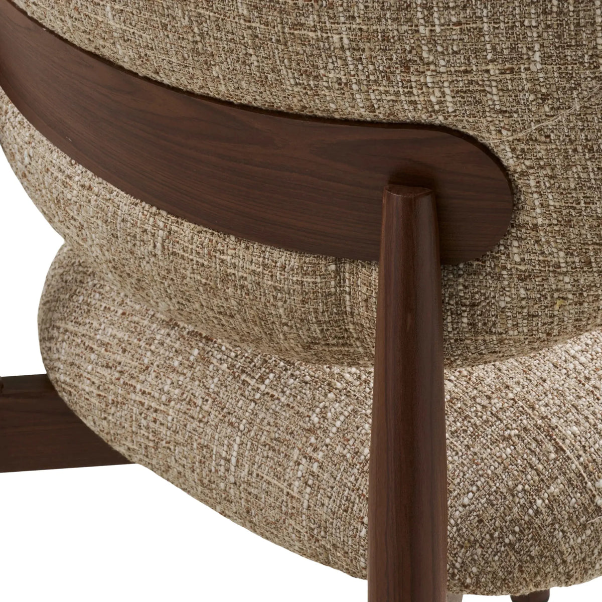 House Nordic Isola Matstol 2-Pack, Ljusbrun/Mörkbrun