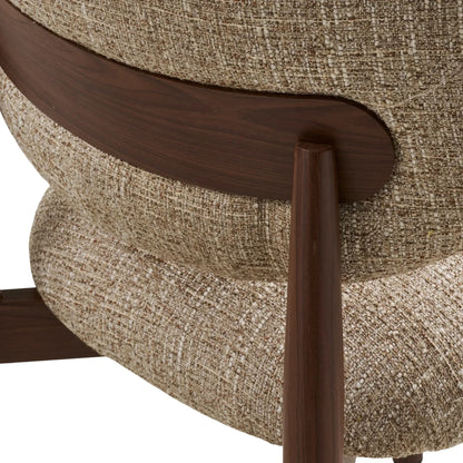 House Nordic Isola Matstol 2-Pack, Ljusbrun/Mörkbrun