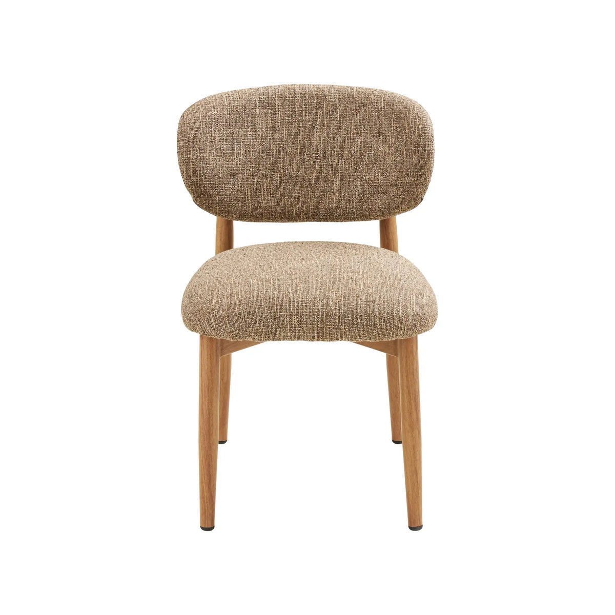 House Nordic Isola Matstol 2-Pack, Mörkbrun/Natur