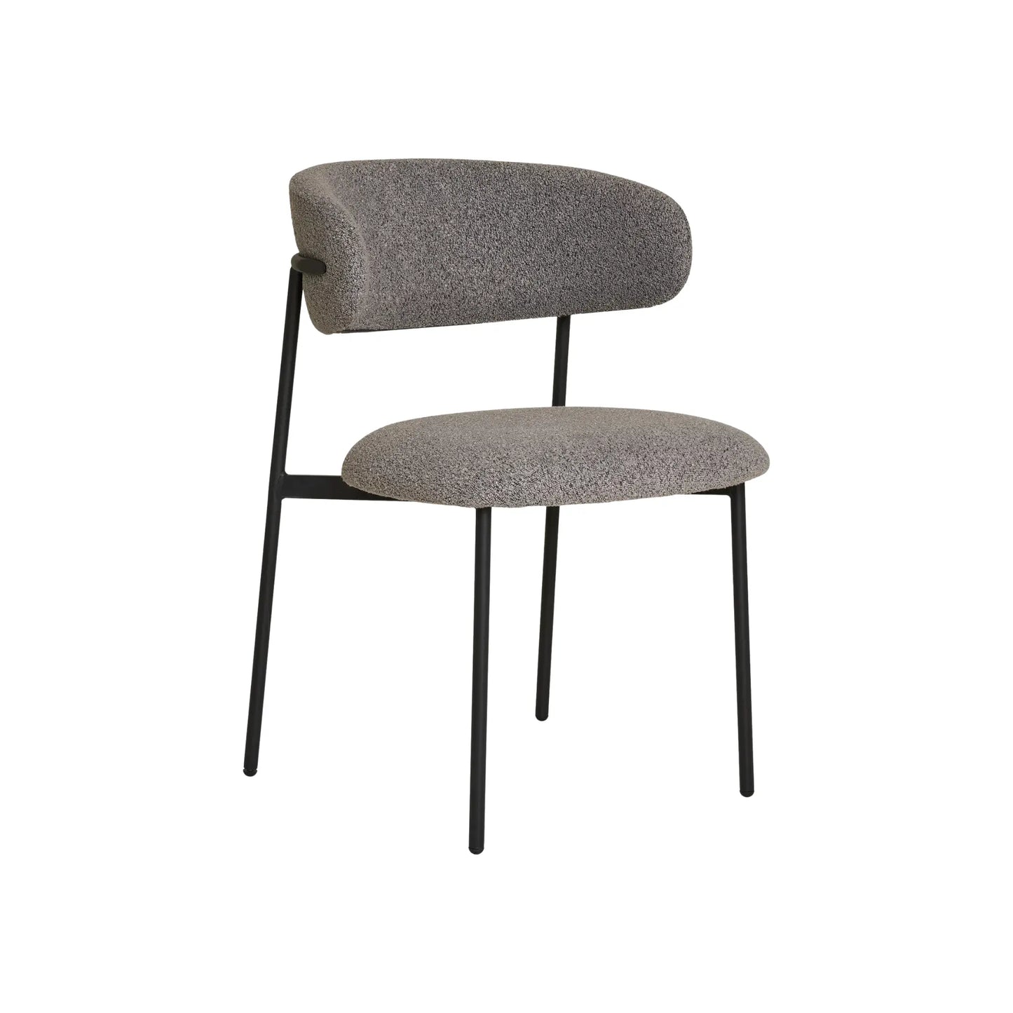 House Nordic Mira Matstol 2-Pack, Ljusgrå