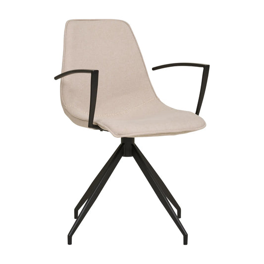 House Nordic, Monaco Matstol 2-Pack, Sand