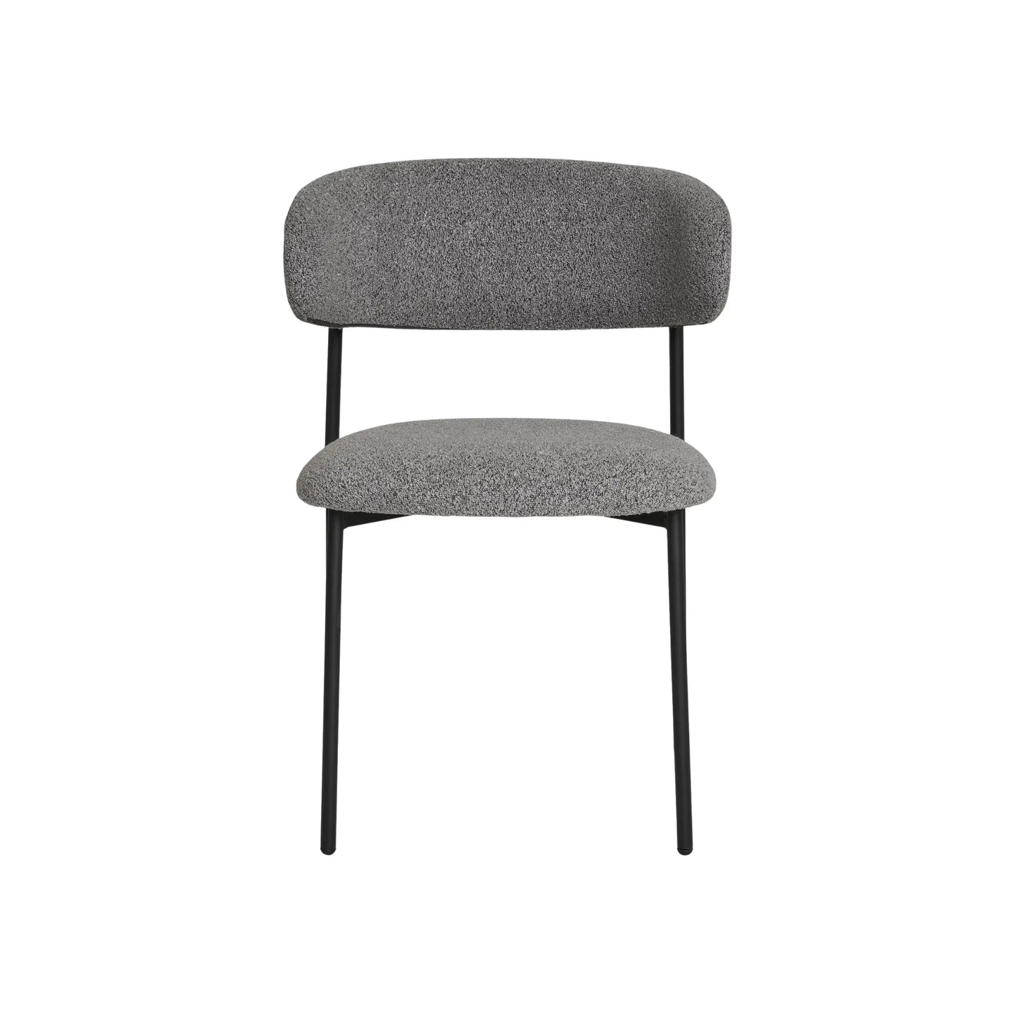 House Nordic Mira Matstol 2-Pack, Ljusgrå