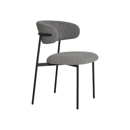 House Nordic Mira Matstol 2-Pack, Ljusgrå