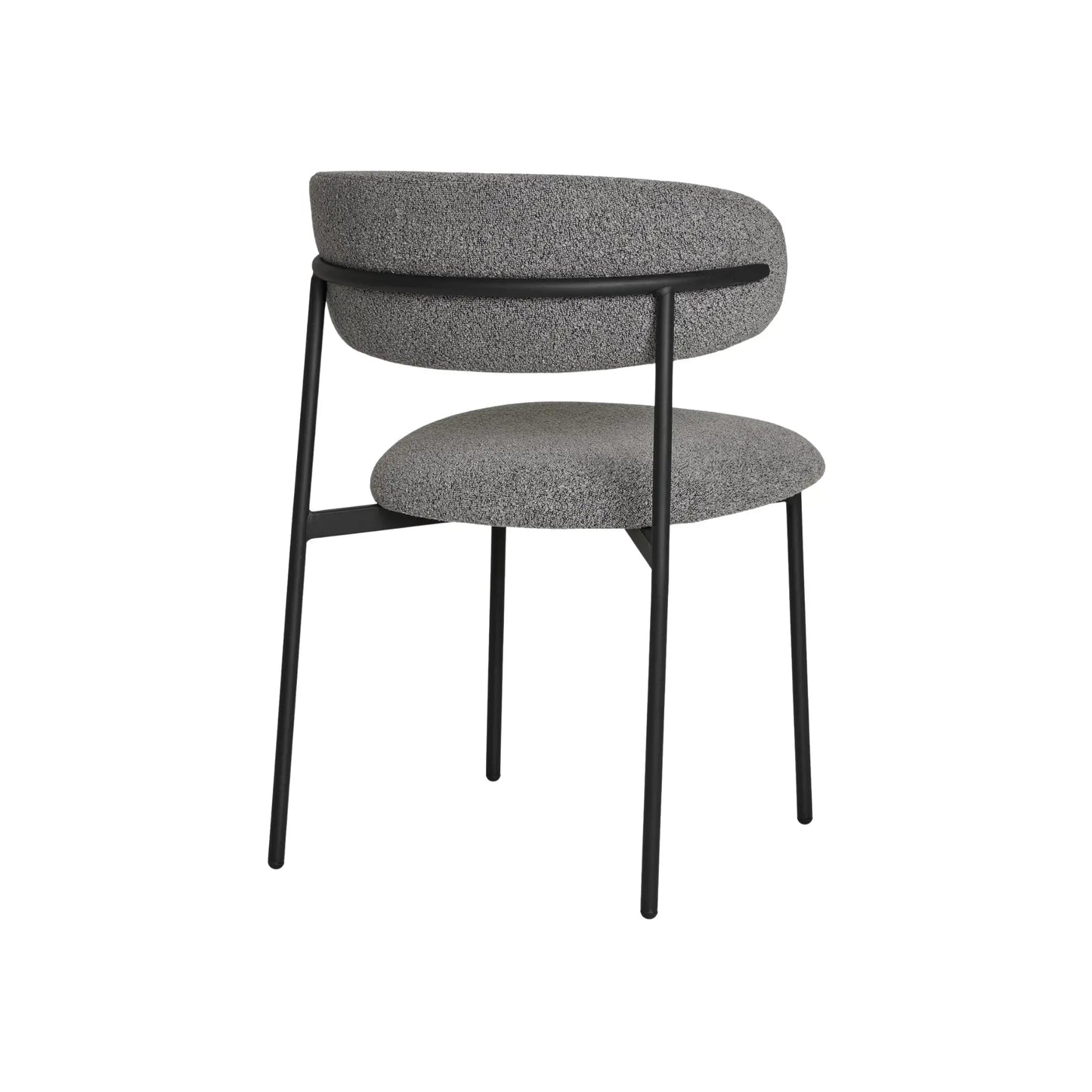 House Nordic Mira Matstol 2-Pack, Ljusgrå