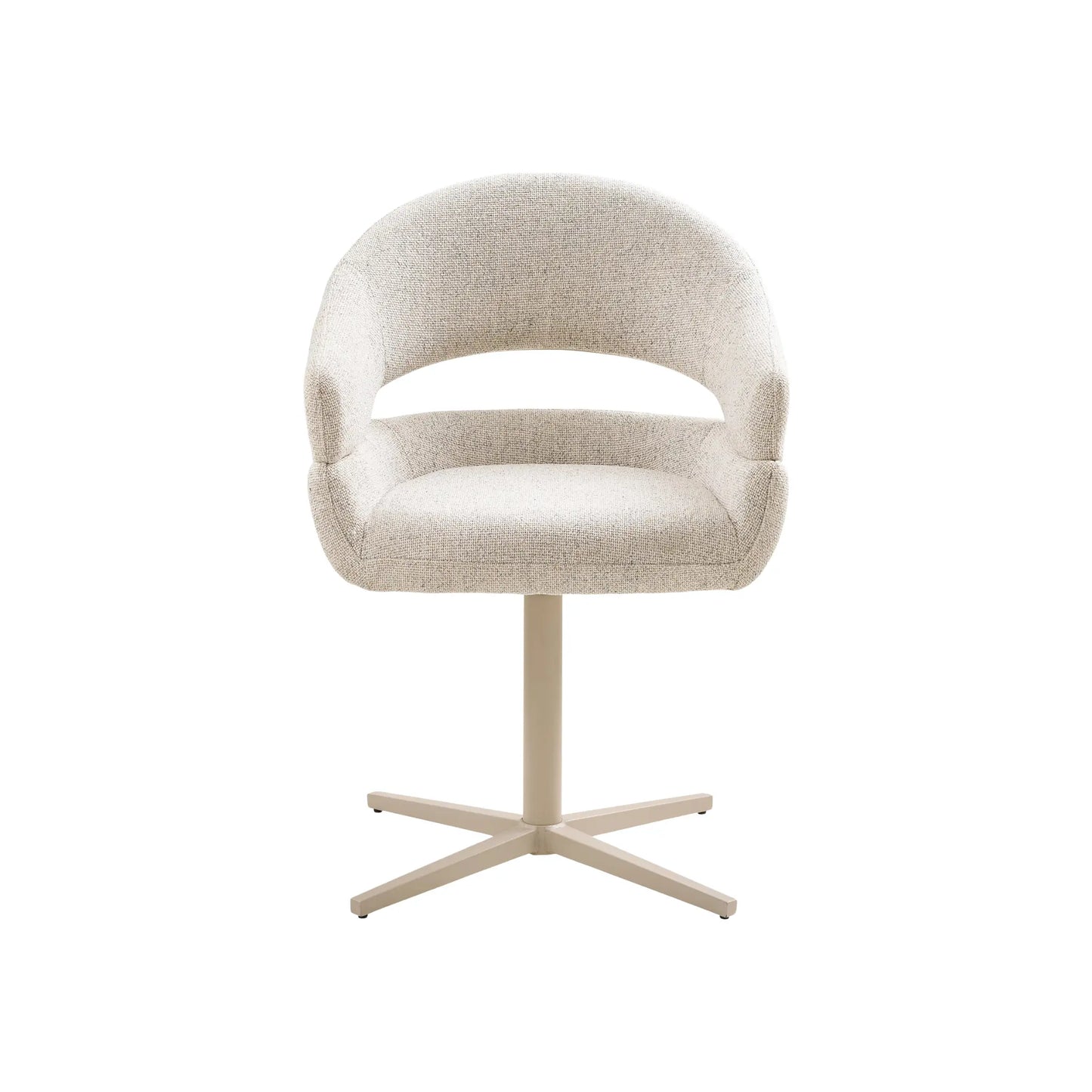 House Nordic Dover Matstol 2-Pack, Beigemarmorerad