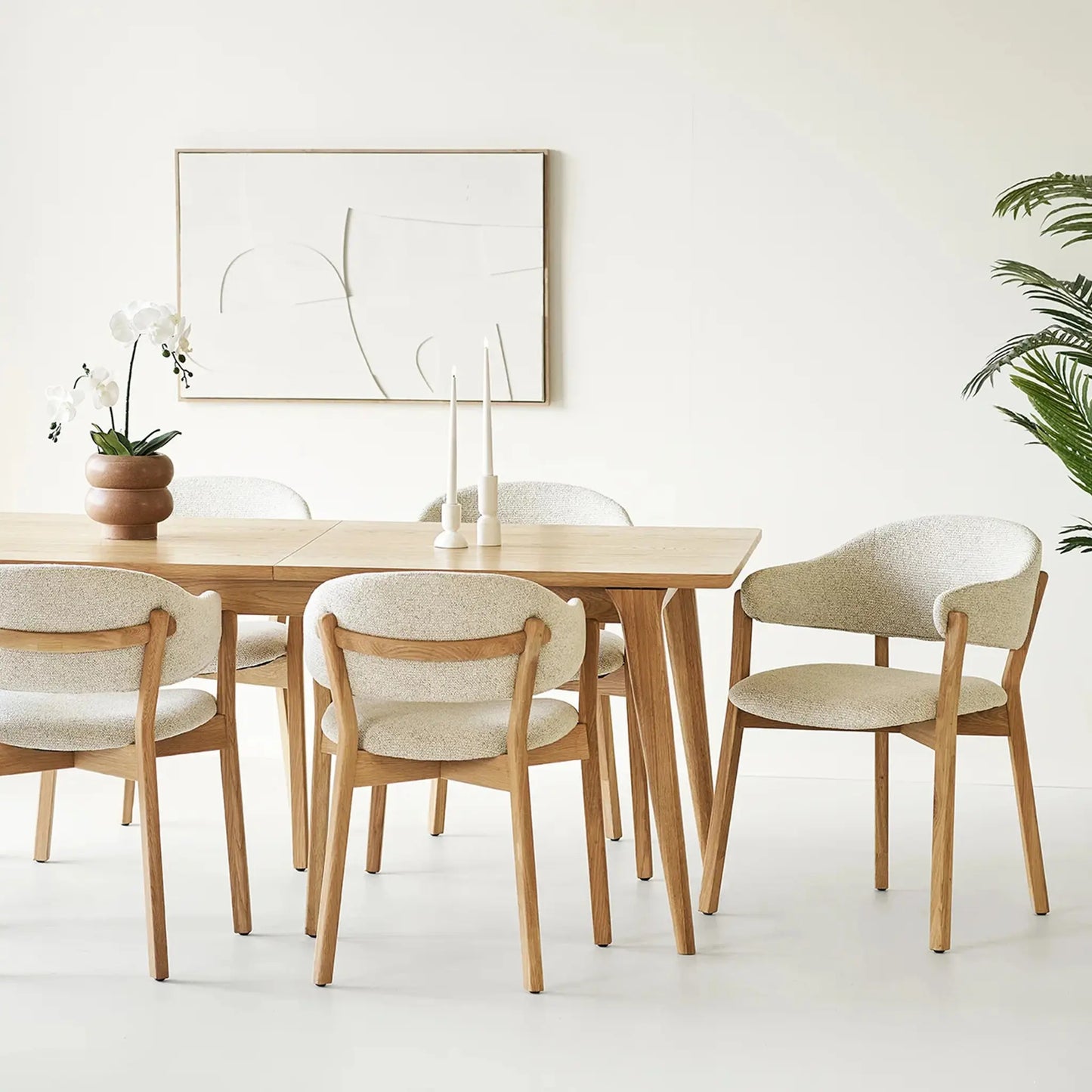 House Nordic Darwin & Dunkirk Matgrupp, Natur / Beige