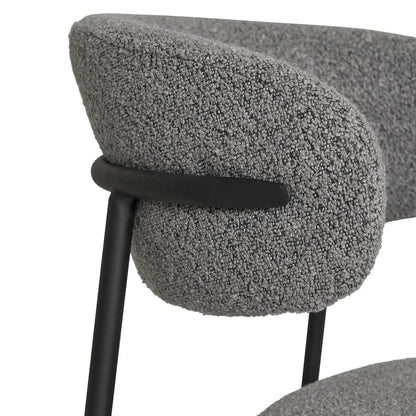 House Nordic Mira Matstol 2-Pack, Ljusgrå