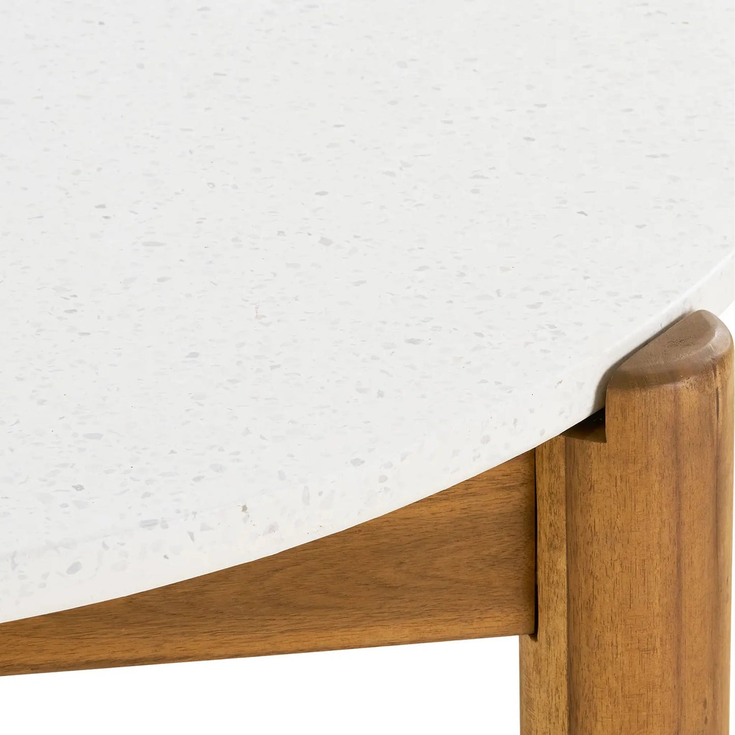 House Nordic Terracina Matbord 95x210 cm, Natur/Vit