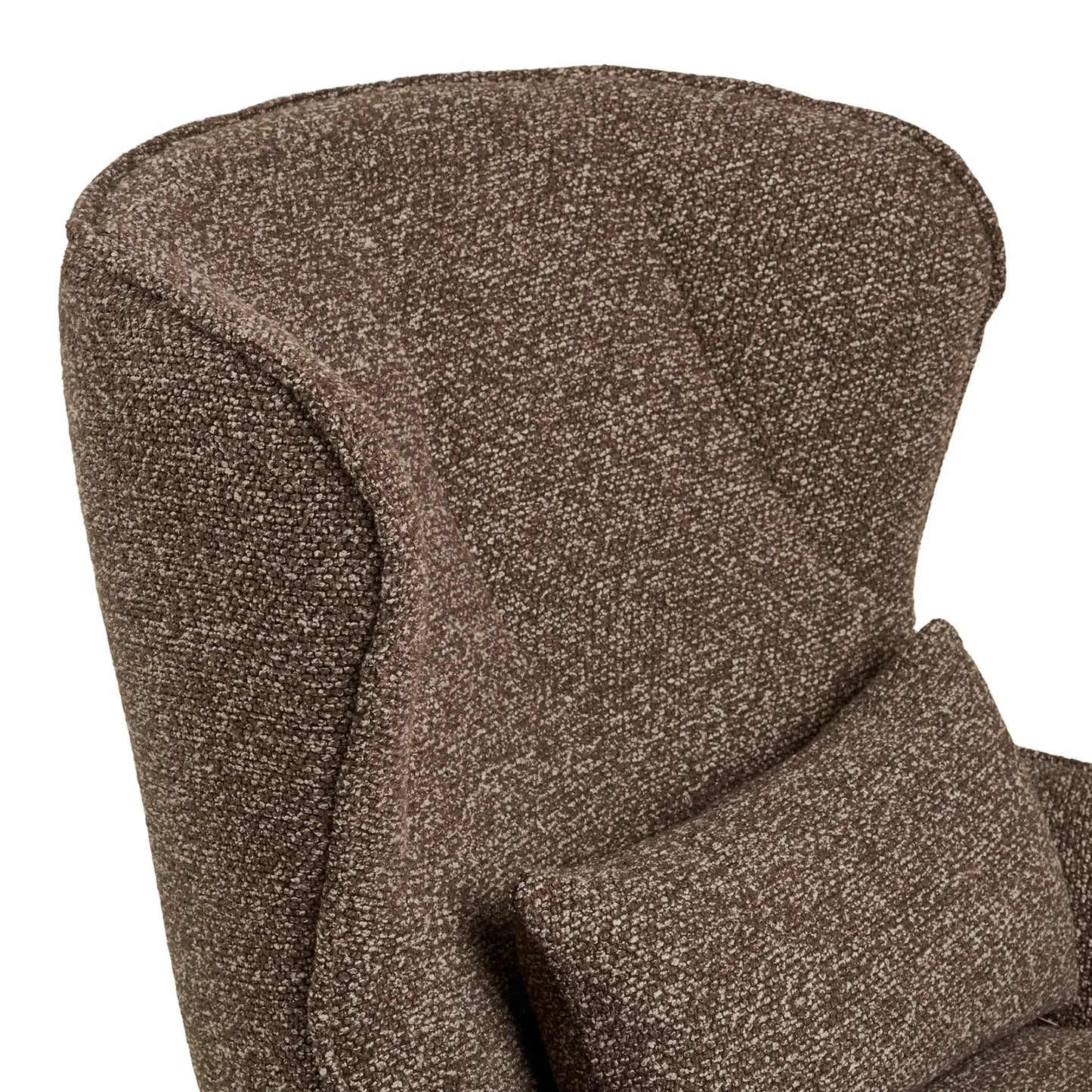 House Nordic Blenheim Loungefåtölj med snurrfunktion, Brun
