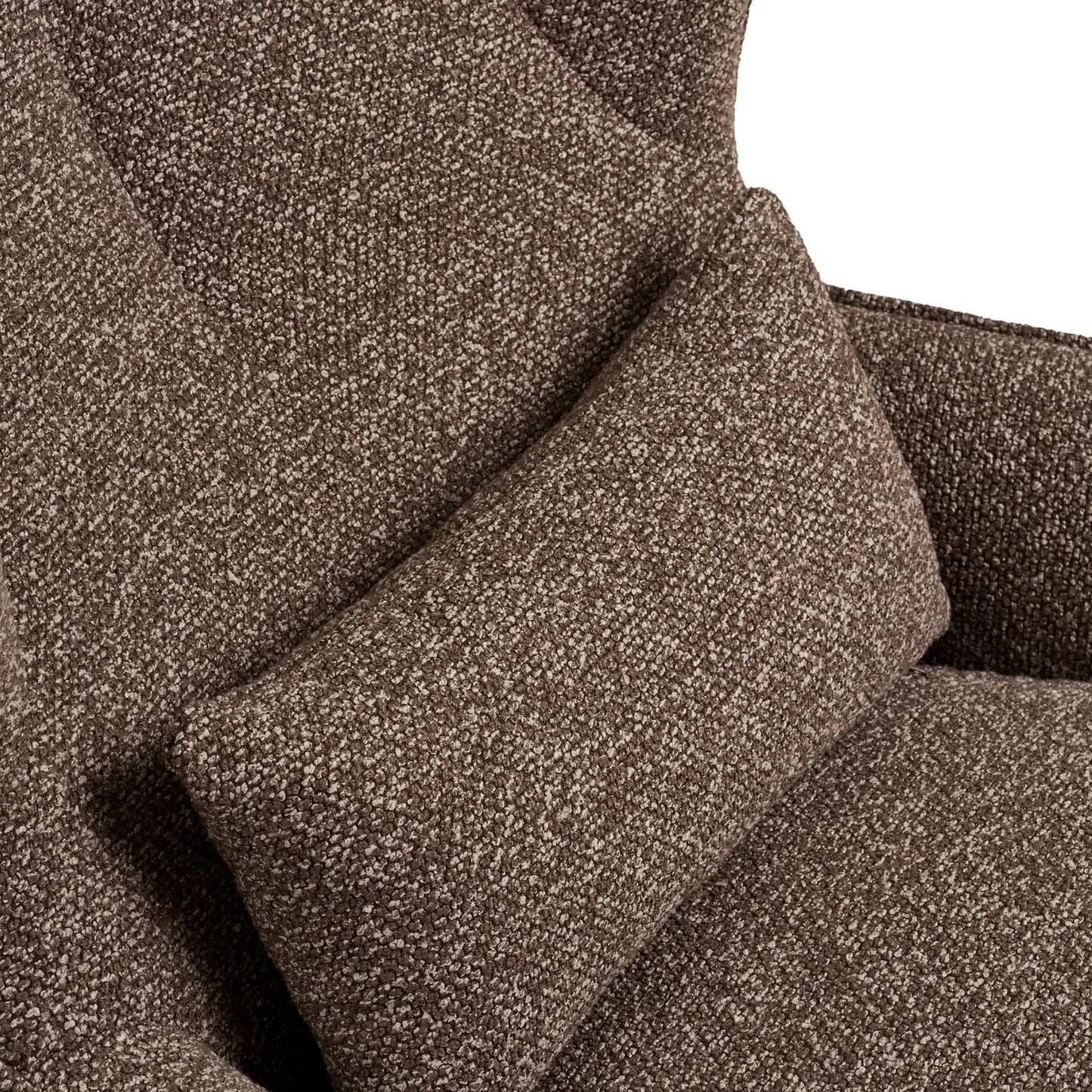 House Nordic Blenheim Loungefåtölj med snurrfunktion, Brun