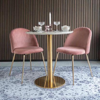 House Nordic Geneve Matstol 2-Pack, Rosa