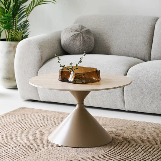 House Nordic Annecy Soffbord 70 cm, Sand