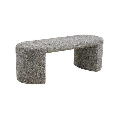 House Nordic Westport Bänk 120x45x44 cm, Svart/Vit