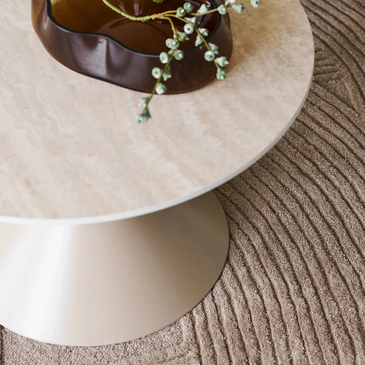 House Nordic Annecy Soffbord 70 cm, Sand