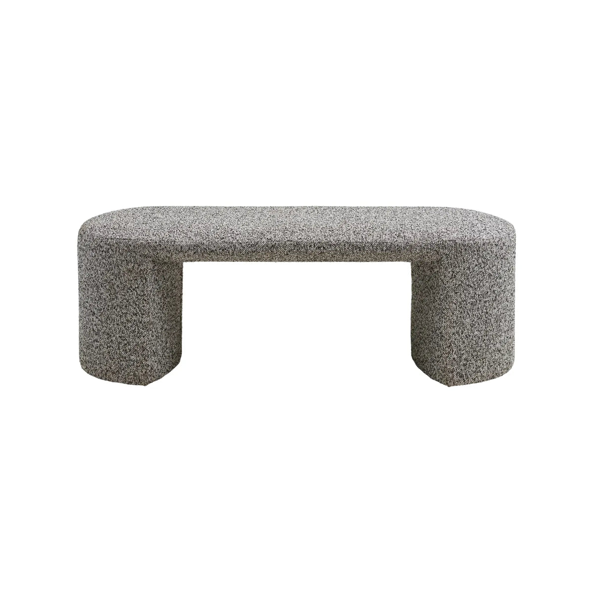 House Nordic Westport Bänk 120x45x44 cm, Svart/Vit