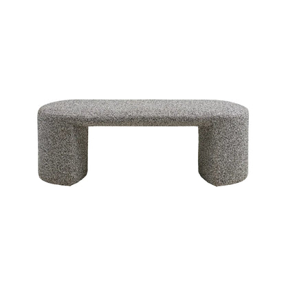 House Nordic Westport Bänk 120x45x44 cm, Svart/Vit