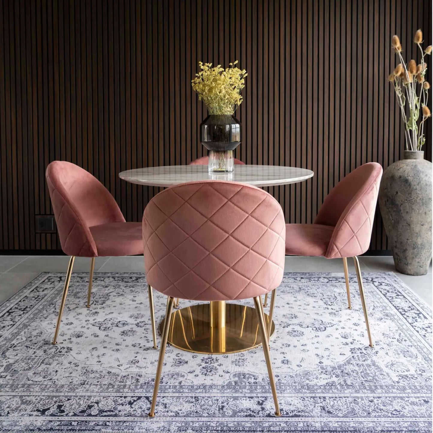 House Nordic Geneve Matstol 2-Pack, Rosa