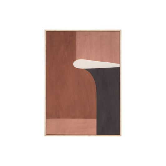 House Nordic, Cape Town Canvastavla, Brun/Beige