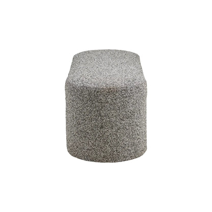 House Nordic Westport Bänk 120x45x44 cm, Svart/Vit