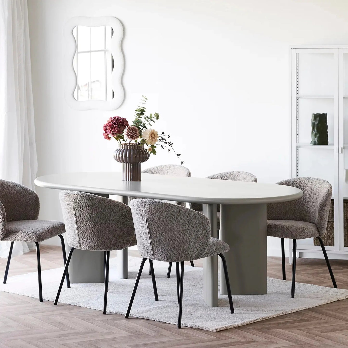 House Nordic Nagano Matbord 100x220 cm, Sand