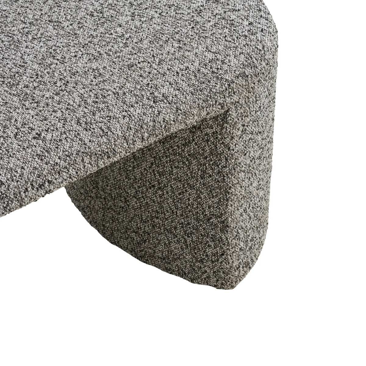 House Nordic Westport Bänk 120x45x44 cm, Svart/Vit